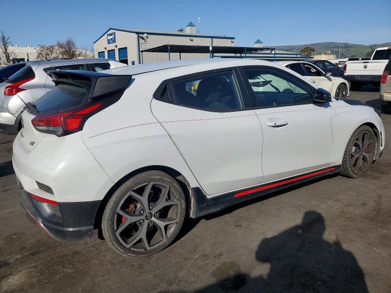 2019 Hyundai Veloster N მანქანა იყიდება აუქციონზე, vin: KMHT36AH7KU003206, აუქციონის ნომერი: 74912135