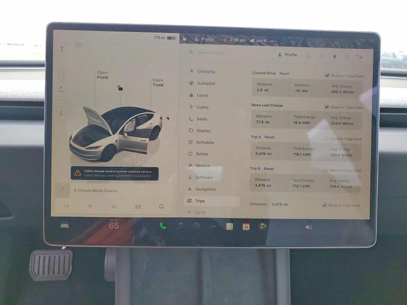 Aukcja sprzedaży 2025 Tesla Model 3, vin: 5YJ3E1EA7SF933100, numer aukcji: 97918525