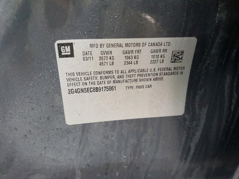 Aukcja sprzedaży 2011 Buick Regal, vin: 2G4GN5EC8B9175861, numer aukcji: 99594725
