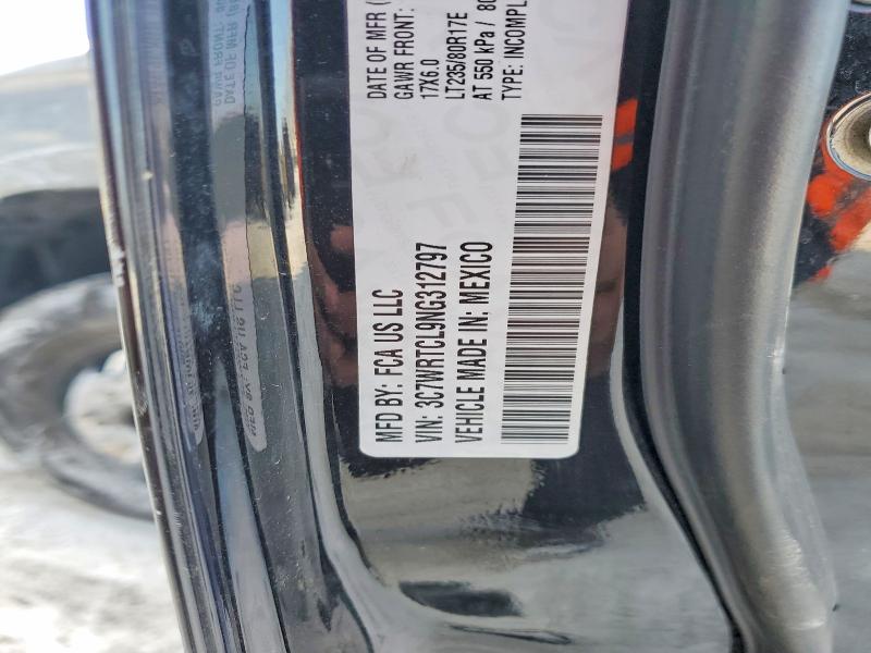 2022 Ram 3500 მანქანა იყიდება აუქციონზე, vin: 3C7WRTCL9NG312797, აუქციონის ნომერი: 99906045