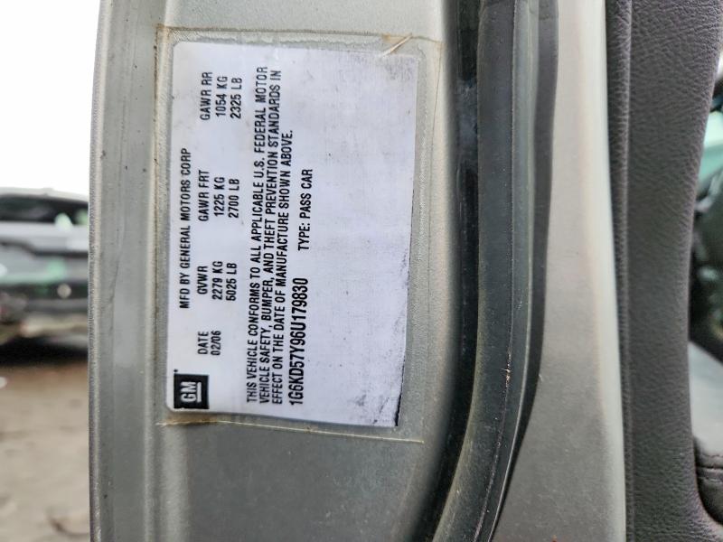 Продажа на аукционе авто 2006 Cadillac Dts, vin: 1G6KD57Y96U179830, номер лота: 99922705