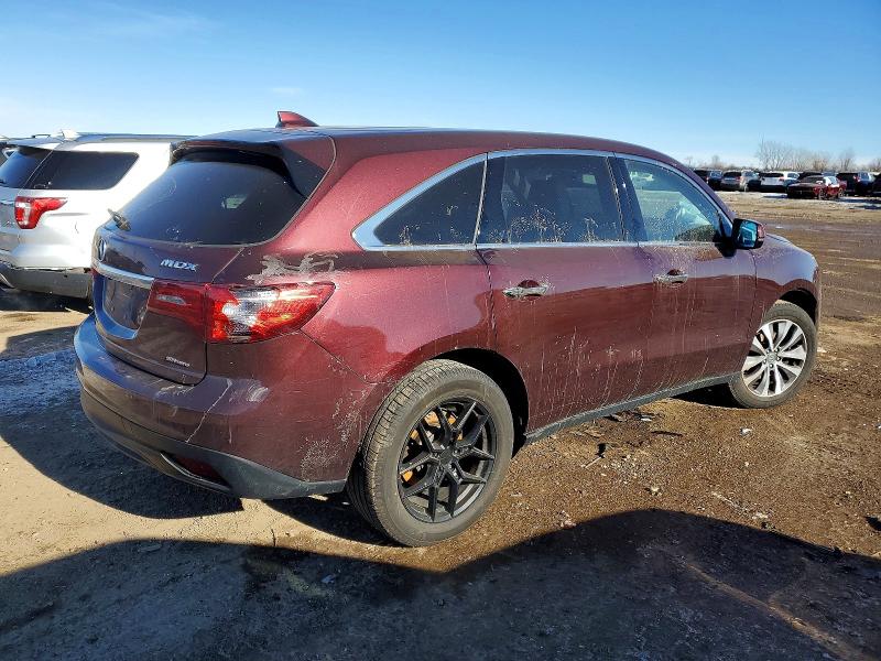 Продаж на аукціоні авто 2016 Acura Mdx Techno, vin: 5FRYD4H49GB034812, номер лоту: 72746485