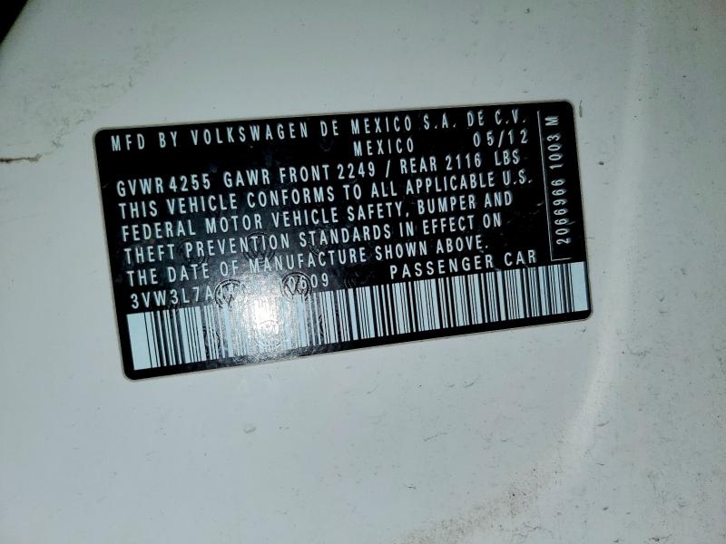 Продаж на аукціоні авто 2012 Volkswagen Jetta Tdi, vin: 3VW3L7AJ4CM410609, номер лоту: 99456385