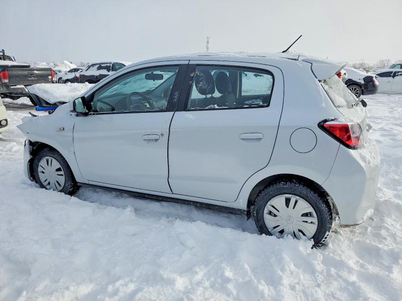 2022 Mitsubishi Mirage Es მანქანა იყიდება აუქციონზე, vin: ML32AUHJ5NH000596, აუქციონის ნომერი: 72397475