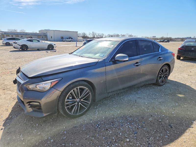 2015 Infiniti Q50 მანქანა იყიდება აუქციონზე, vin: JN1BV7AP4FM350203, აუქციონის ნომერი: 74989435