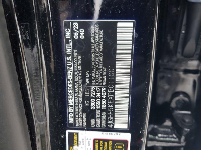 Продаж на аукціоні авто 2023 Mercedes-benz Gls 450 4m, vin: 4JGFF5KEXPB011001, номер лоту: 99214215