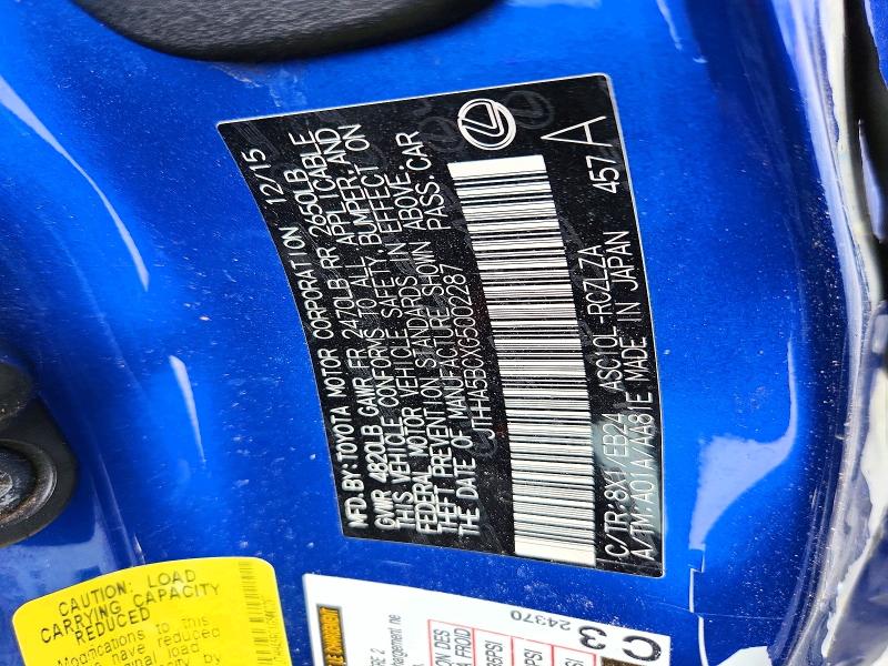 2016 Lexus Rc მანქანა იყიდება აუქციონზე, vin: JTHHA5BCXG5002287, აუქციონის ნომერი: 74370835