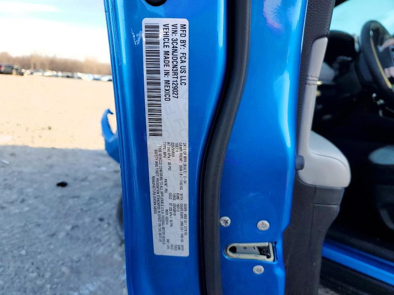 2024 Jeep Compass მანქანა იყიდება აუქციონზე, vin: 3C4NJDCN3RT129027, აუქციონის ნომერი: 96191095