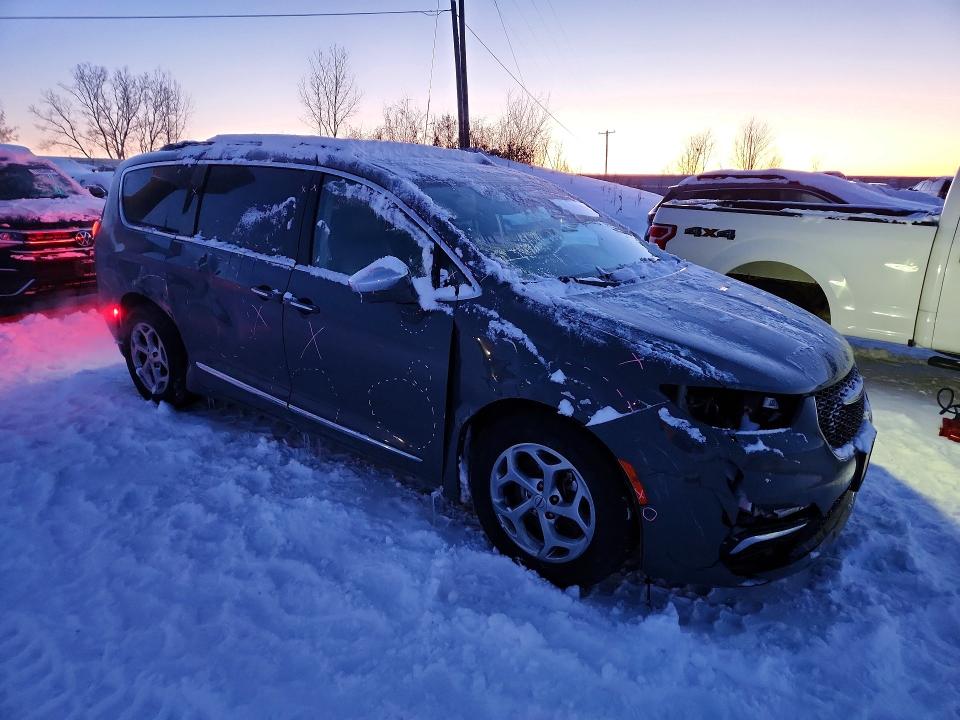 74597075 :رقم المزاد ، 2C4RC1GG4NR168454 vin ، 2022 Chrysler Pacifica مزاد بيع