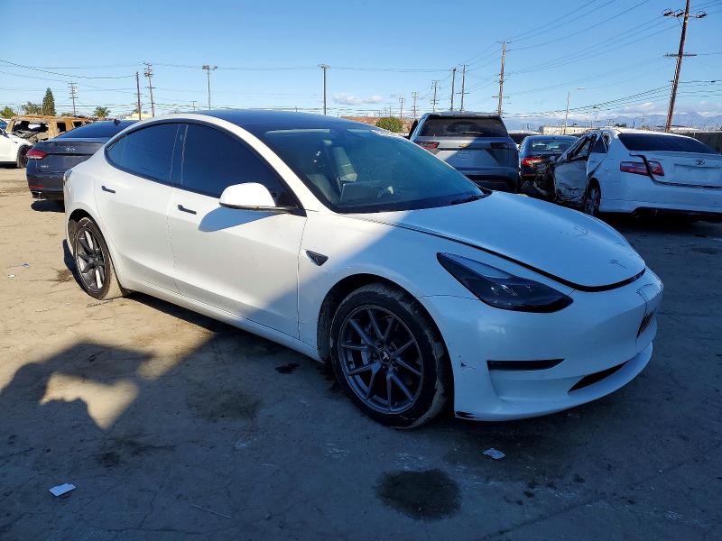 99670345 :رقم المزاد ، 5YJ3E1EB2NF237791 vin ، 2022 Tesla Model 3 مزاد بيع