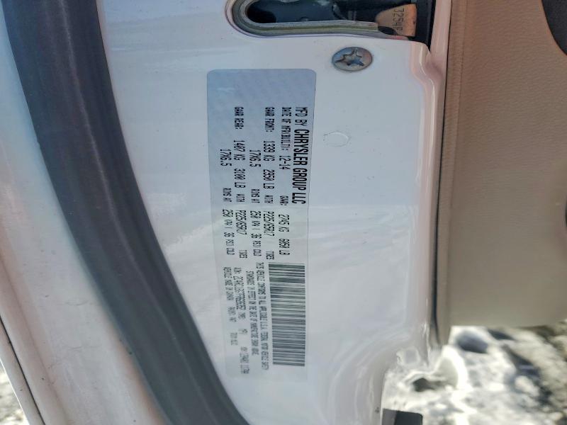2015 Chrysler Town & Country მანქანა იყიდება აუქციონზე, vin: 2C4RC1BG7FR626352, აუქციონის ნომერი: 74034605