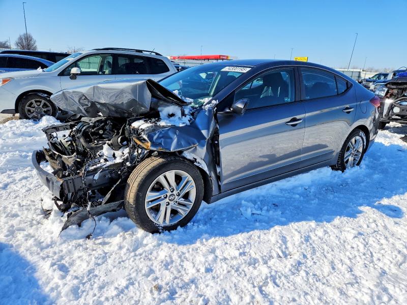 74300195 :رقم المزاد ، 5NPD84LF3KH408032 vin ، 2019 Hyundai Elantra مزاد بيع