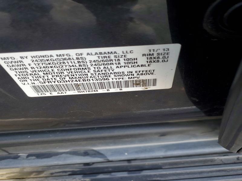 2014 Acura Mdx მანქანა იყიდება აუქციონზე, vin: 5FRYD3H24EB013596, აუქციონის ნომერი: 72777045