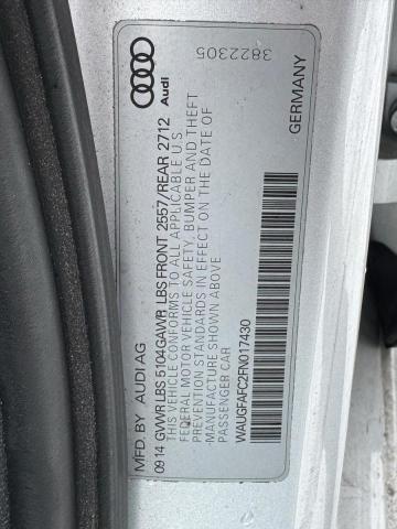 Продаж на аукціоні авто 2015 Audi A6 Premium, vin: WAUGFAFC2FN017430, номер лоту: 72255355
