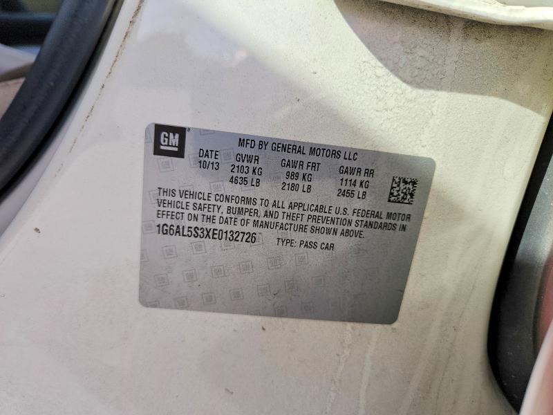 Aukcja sprzedaży 2014 Cadillac Ats, vin: 1G6AL5S3XE0132726, numer aukcji: 73660445