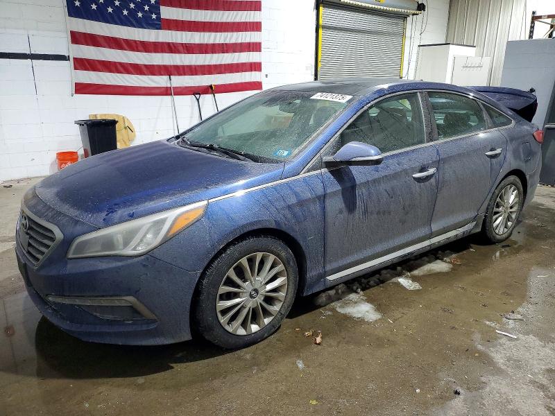 2015 Hyundai Sonata მანქანა იყიდება აუქციონზე, vin: 5NPE34AF4FH079191, აუქციონის ნომერი: 77668575