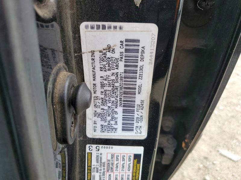 2008 Toyota Corolla მანქანა იყიდება აუქციონზე, vin: 1NXBR32E38Z018971, აუქციონის ნომერი: 75290055