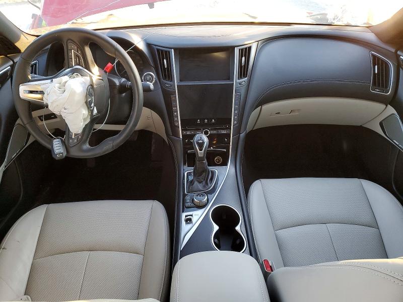 2024 Infiniti Q50 მანქანა იყიდება აუქციონზე, vin: JN1EV7CR9RM630912, აუქციონის ნომერი: 73179215