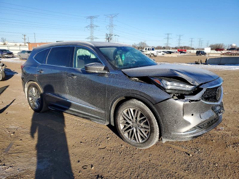 73736955 :رقم المزاد ، 5J8YE1H81PL020465 vin ، 2023 Acura Mdx مزاد بيع