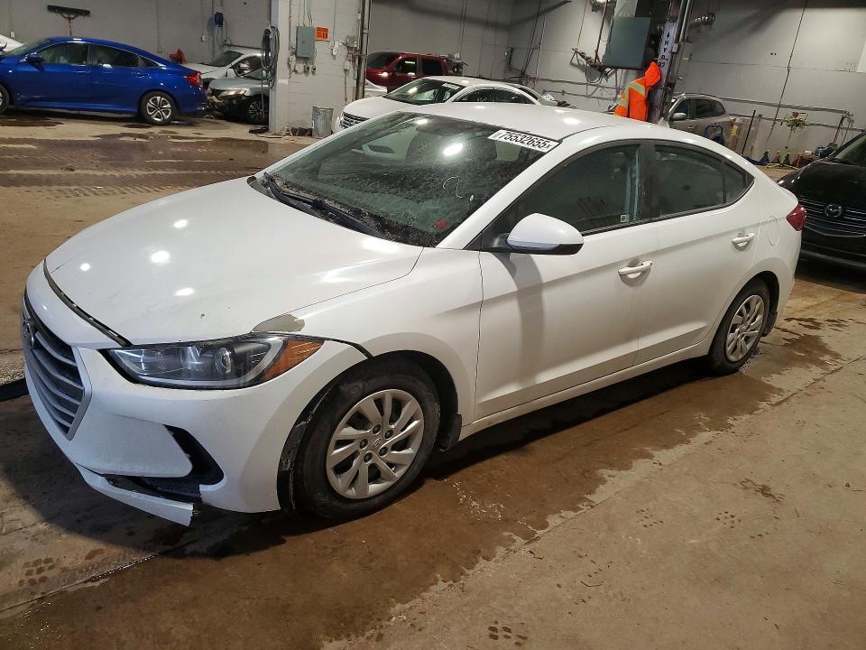 Продажа на аукционе авто 2017 Hyundai Elantra Se, vin: 5NPD74LFXHH160907, номер лота: 75532655