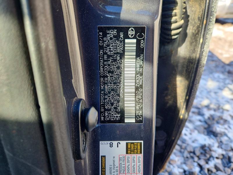 2014 Toyota Prius მანქანა იყიდება აუქციონზე, vin: JTDKN3DU0E1792872, აუქციონის ნომერი: 74814445