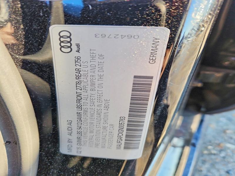2016 Audi A6 მანქანა იყიდება აუქციონზე, vin: WAUFGAFCXGN005763, აუქციონის ნომერი: 73595105