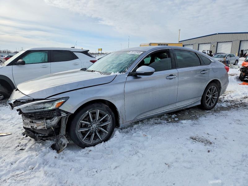 75112345 :رقم المزاد ، 1HGCV1F58MA010753 vin ، 2021 Honda Accord مزاد بيع