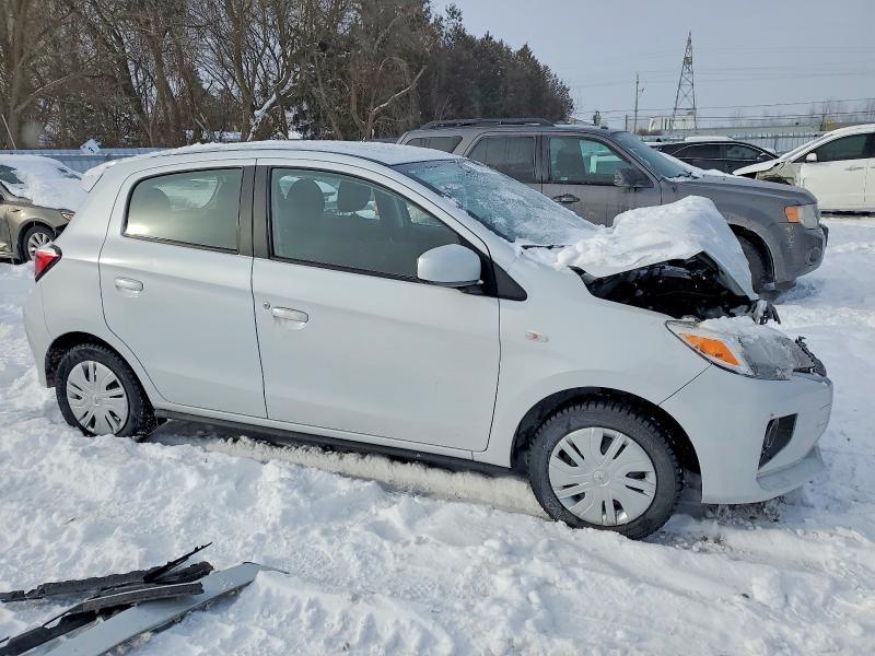 2022 Mitsubishi Mirage Es მანქანა იყიდება აუქციონზე, vin: ML32AUHJ5NH000596, აუქციონის ნომერი: 72397475
