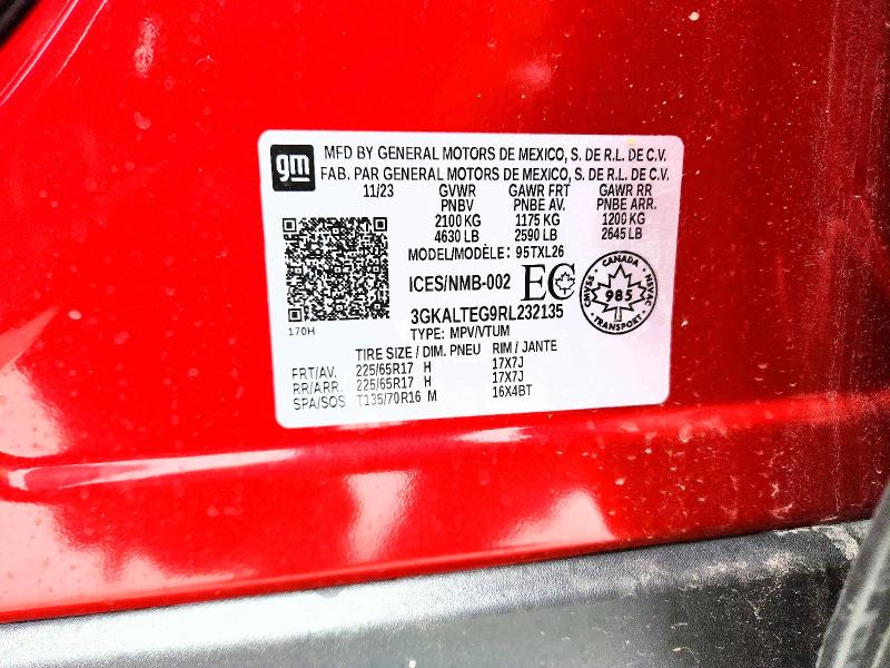 Продажа на аукционе авто 2024 Gmc Terrain, vin: 3GKALTEG9RL232135, номер лота: 73379845