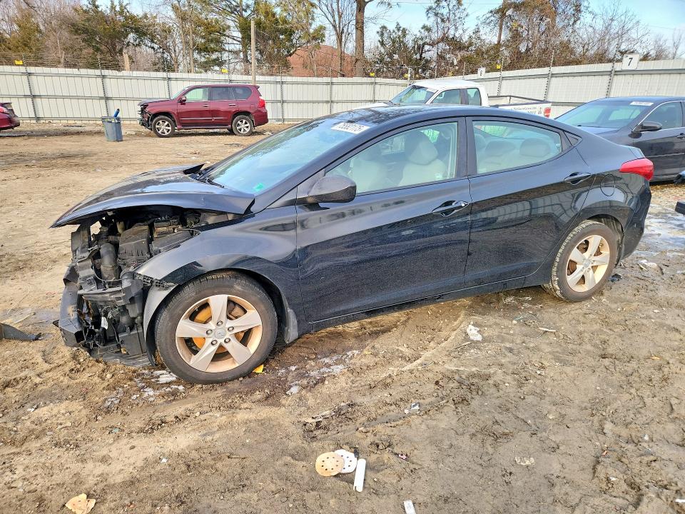 Продажа на аукционе авто 2012 Hyundai Elantra, vin: 5NPDH4AE0CH121419, номер лота: 75582175