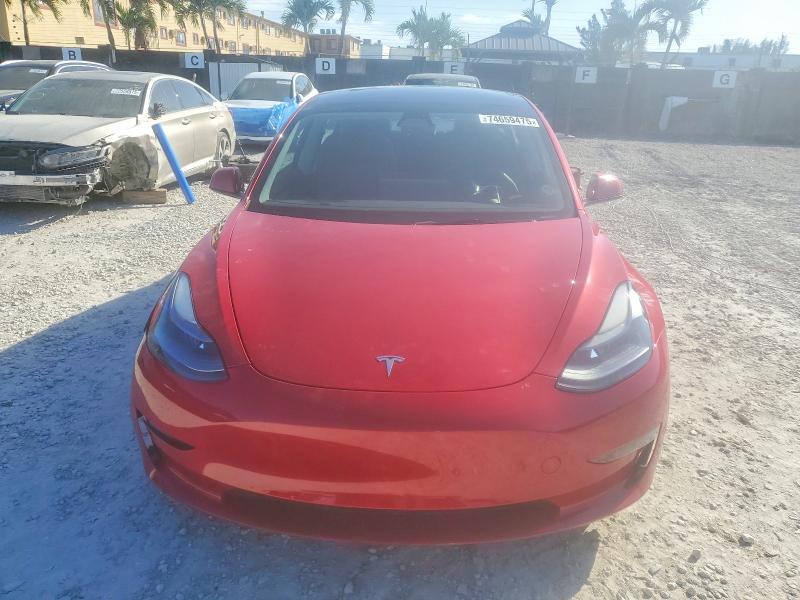 2023 Tesla Model 3 მანქანა იყიდება აუქციონზე, vin: 5YJ3E1EA8PF505463, აუქციონის ნომერი: 74659475