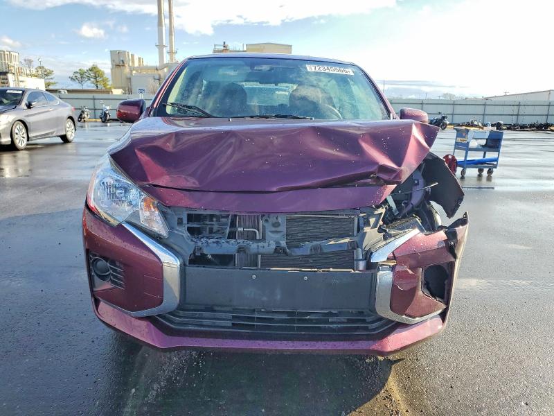 2021 Mitsubishi Mirage მანქანა იყიდება აუქციონზე, vin: ML32AUHJ6MH006275, აუქციონის ნომერი: 72345565
