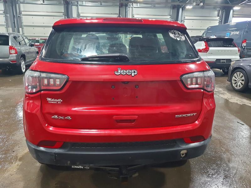 2017 Jeep Compass მანქანა იყიდება აუქციონზე, vin: 3C4NJDAB9HT645920, აუქციონის ნომერი: 99945005