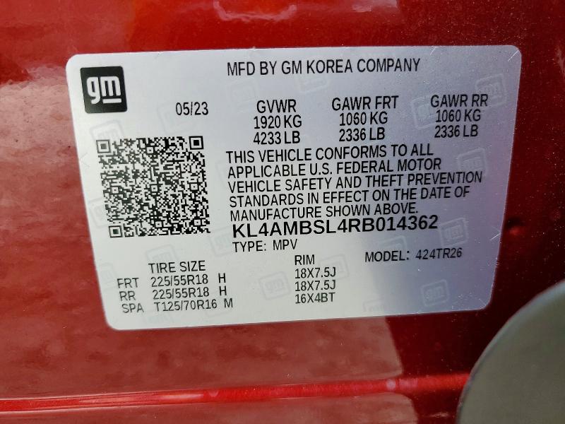 Продаж на аукціоні авто 2024 Buick Encore Gx, vin: KL4AMBSL4RB014362, номер лоту: 99849685