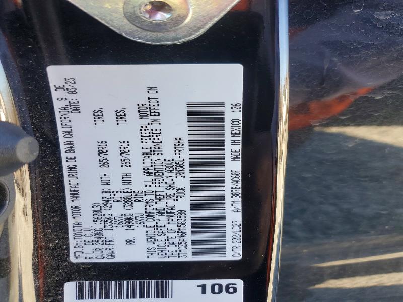 Aukcja sprzedaży 2023 Toyota Tacoma, vin: 3TMCZ5AN6PM583580, numer aukcji: 72736965