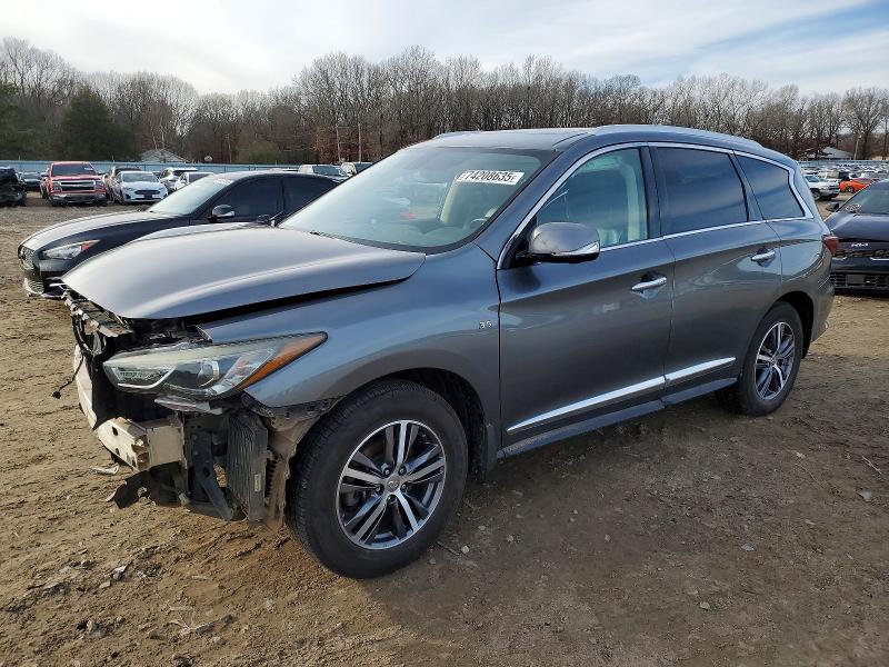74208635 :رقم المزاد ، 5N1DL0MM2HC515898 vin ، 2017 Infiniti Qx60 مزاد بيع