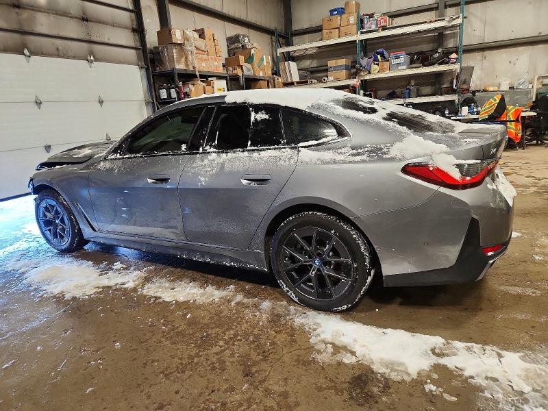 2023 Bmw I4 მანქანა იყიდება აუქციონზე, vin: WBY43AW05PFP52921, აუქციონის ნომერი: 74052285