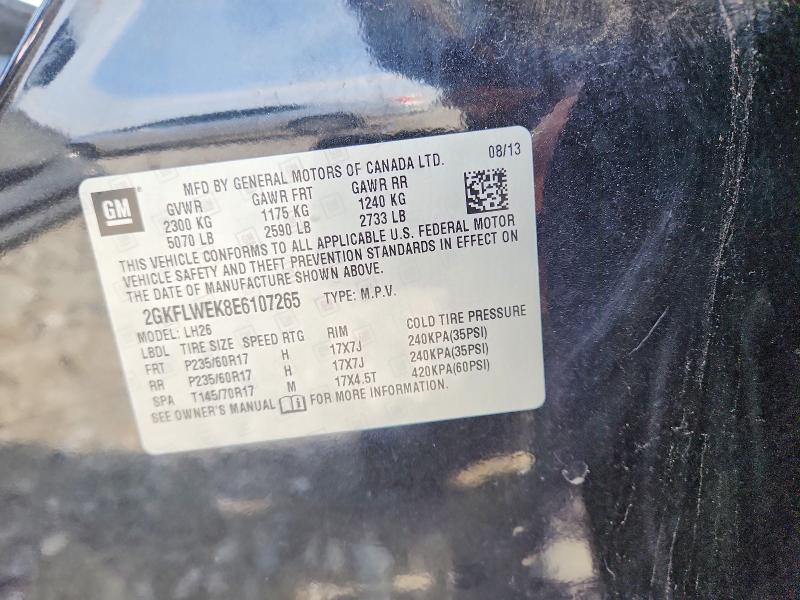Продаж на аукціоні авто 2014 Gmc Terrain, vin: 2GKFLWEK8E6107265, номер лоту: 75617765