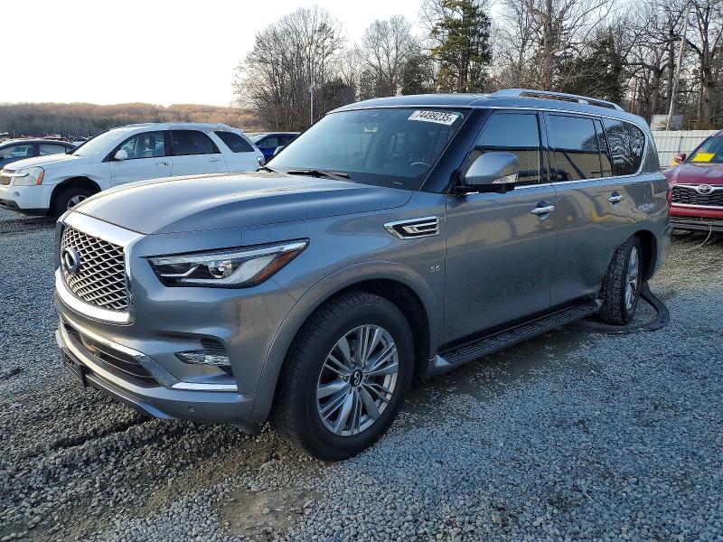 2020 Infiniti Qx80 Luxe მანქანა იყიდება აუქციონზე, vin: JN8AZ2NF4L9703995, აუქციონის ნომერი: 74499235