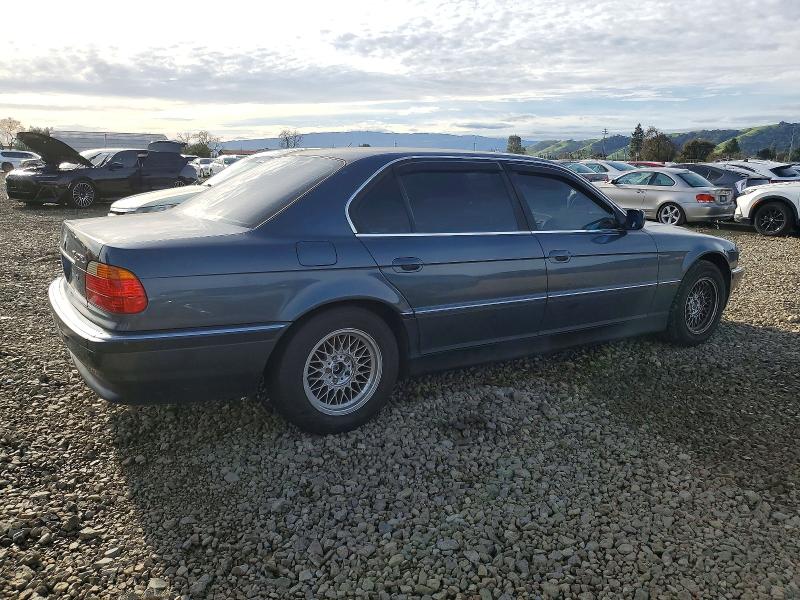 1999 Bmw 740 მანქანა იყიდება აუქციონზე, vin: WBAGH8333XDP04219, აუქციონის ნომერი: 98909485