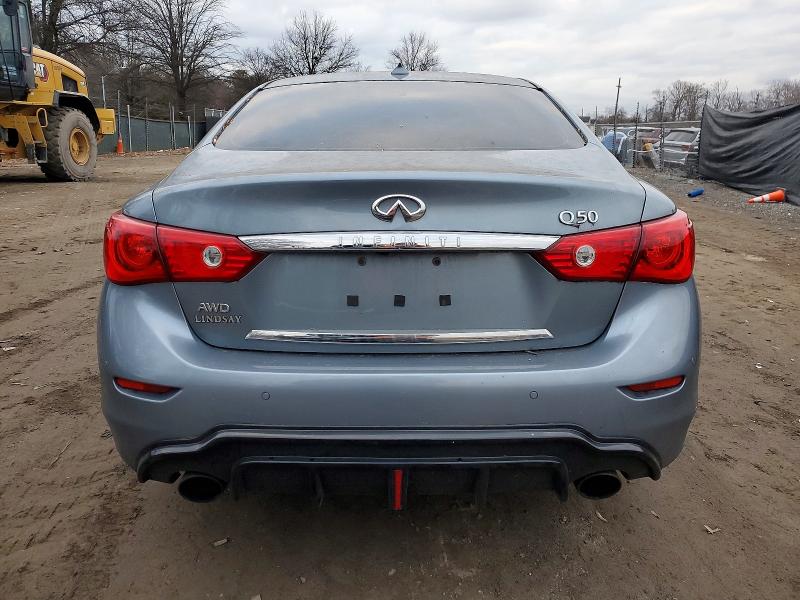 95918625 :رقم المزاد ، JN1BV7ARXFM391257 vin ، 2015 Infiniti Q50 مزاد بيع