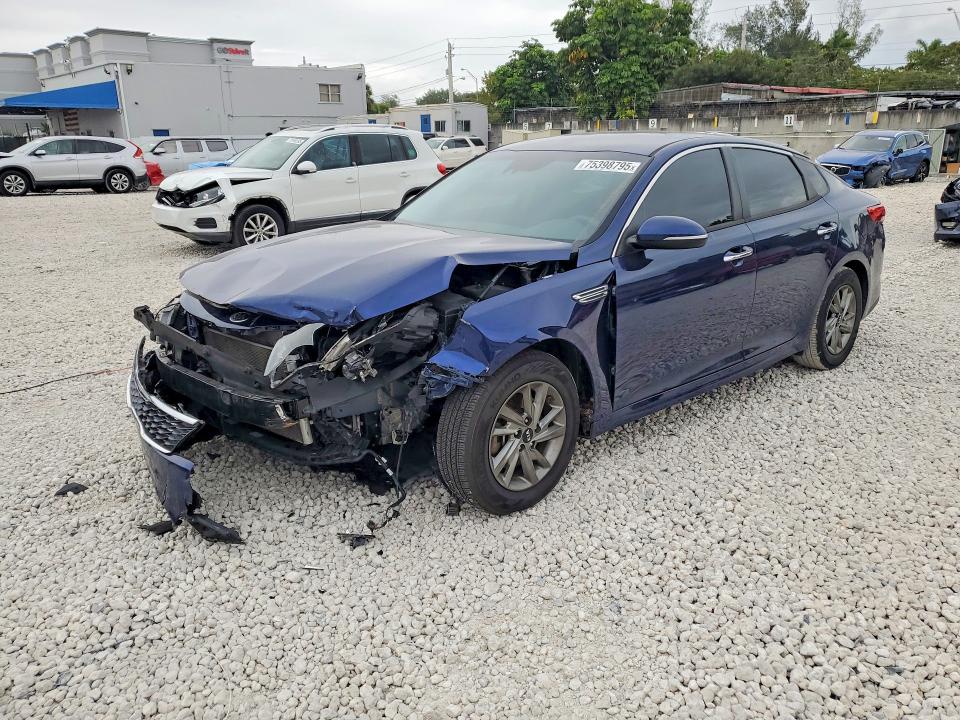 2019 Kia Optima მანქანა იყიდება აუქციონზე, vin: 5XXGT4L33KG319395, აუქციონის ნომერი: 75398795
