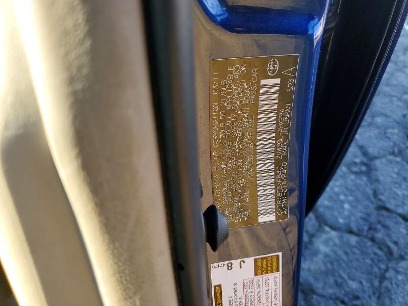 Продажа на аукционе авто 2011 Toyota Prius, vin: JTDKN3DU5B1362380, номер лота: 72398245