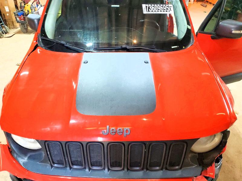 Продаж на аукціоні авто 2017 Jeep Renegade T, vin: ZACCJBCB3HPE91186, номер лоту: 73609695