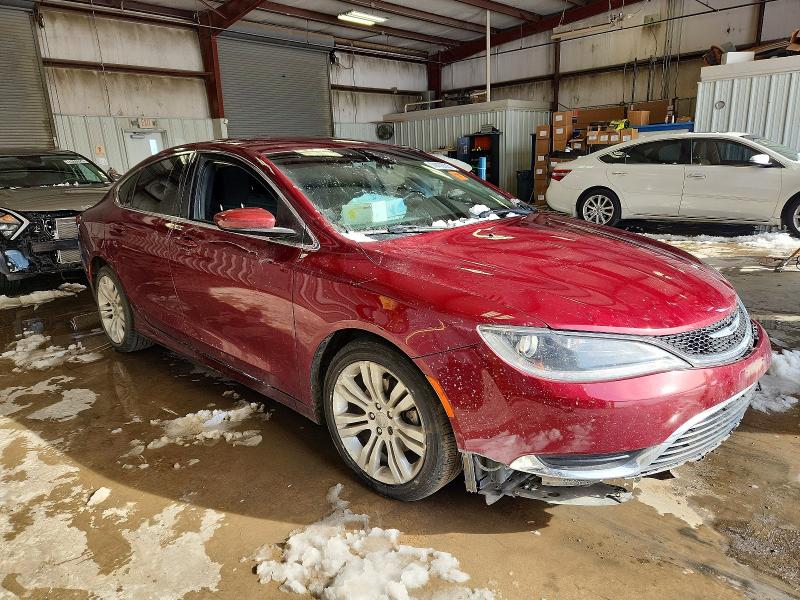 Продажа на аукционе авто 2015 Chrysler 200, vin: 1C3CCCABXFN564289, номер лота: 74408505