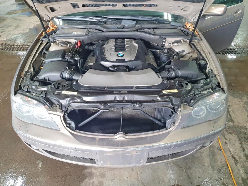 2006 Bmw 750 მანქანა იყიდება აუქციონზე, vin: WBAHL83556DT02687, აუქციონის ნომერი: 73106675