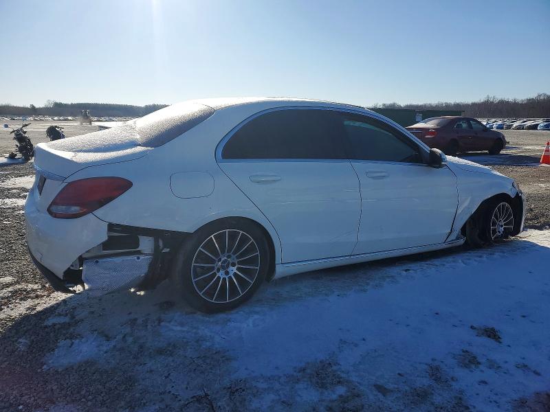 74500975 :رقم المزاد ، 55SWF4JB6HU195372 vin ، 2017 Mercedes-benz C 300 مزاد بيع