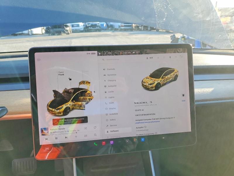 Aukcja sprzedaży 2019 Tesla Model 3, vin: 5YJ3E1EA3KF411354, numer aukcji: 74712835