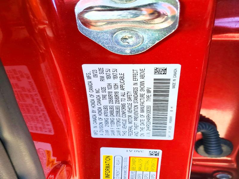 Aukcja sprzedaży 2024 Honda Cr-v Ex, vin: 2HKRS3H46RH308350, numer aukcji: 98409885
