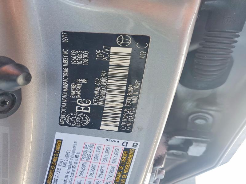 74157735 :رقم المزاد ، NMTKHMBX6JR001797 vin ، 2018 Toyota C-hr مزاد بيع